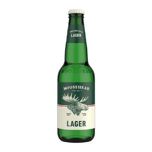 Imagen de CERVEZA MOOSEHEAD LAGER BOTELLA 350 ml 