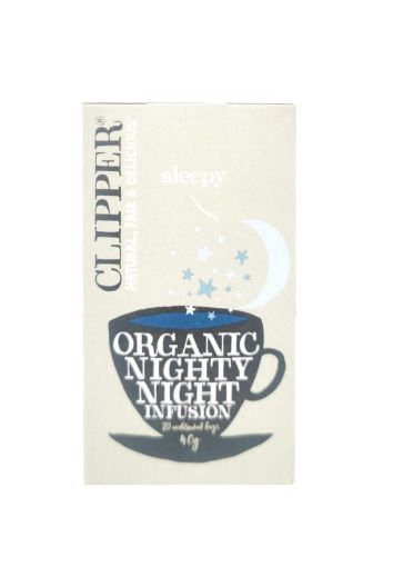 Imagen de INFUSIÓN ORGÁNICA CLIPPER NIGHTY NIGHT 20 UND 40.00 g 