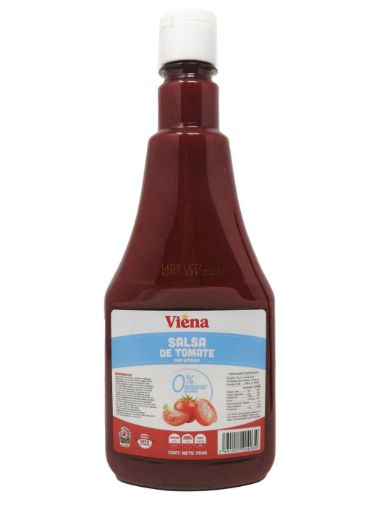 Imagen de SALSA VIENA DE TOMATE 0% AZUCAR KETCHUP BOTELLA 750.00 ml 