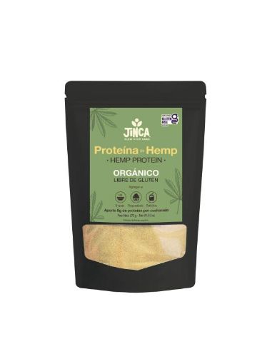 Imagen de PROTEINA JINCA FOODS DE HEMP SIN GLÚTEN 270 g 