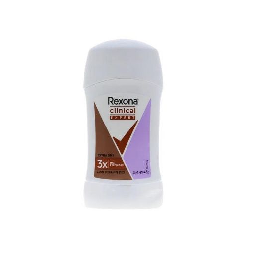 Imagen de DESODORANTE REXONA CLINICAL EXPERT EXTRA DRY PARA MUJER EN BARRA 46 g 