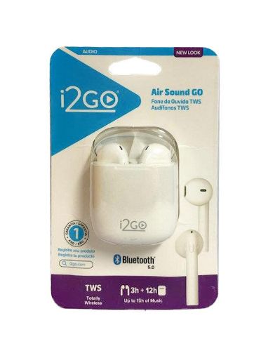 Imagen de AUDÍFONOS INALÁMBRICOS I2GO AIR SOUND GO 1 und 