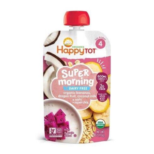 Imagen de COLADO HAPPY TOT BANANO LECHE DE COCO AVENA & CHÍA FLEX UP 113 g 