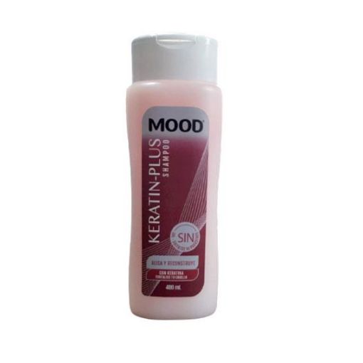 Imagen de SHAMPOO MOOD KERATIN PLUS SIN SULFATOS  400,00 ml 