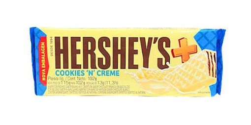 Imagen de CHOCOLATE HERSHEYS WAFER MAIS COOKIES N CREAM 102,00 g 