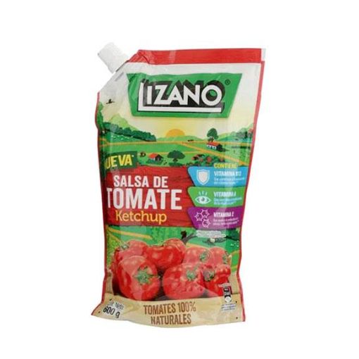 Imagen de SALSA LIZANO DE TOMATE KETCHUP DOYPACK 600,00 g 