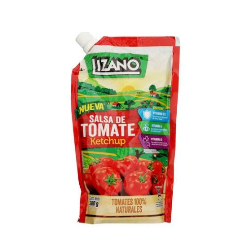 Imagen de SALSA LIZANO DE TOMATE KETCHUP DOYPACK 380,00 g 