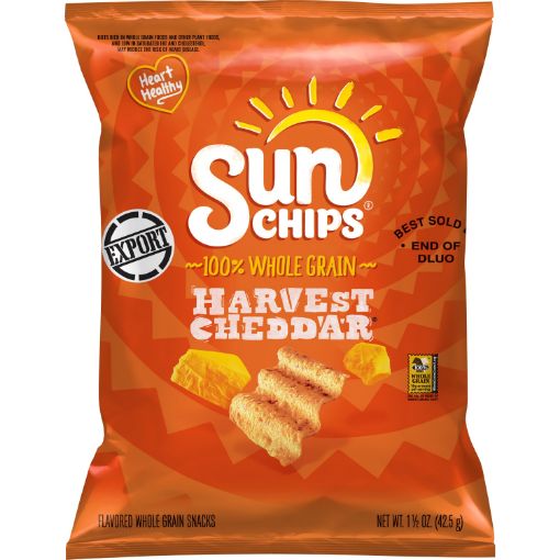 Imagen de SNACKS SUN CHIPS HARVEST CHEDDAR 42.5 G