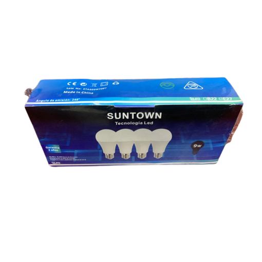 Imagen de BOMBILLO LED SUNTOWN 9 W 4 UND