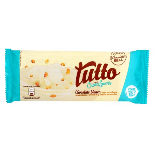 Imagen de CHOCOLATE TUTTO BLANCO CHOCO LOVERS CON SEMILLAS 80 g 