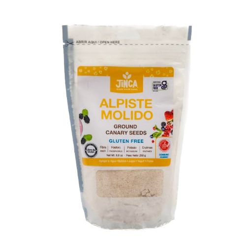 Imagen de ALPISTE MOLIDO JINCA FOODS DOYPACK 250 G