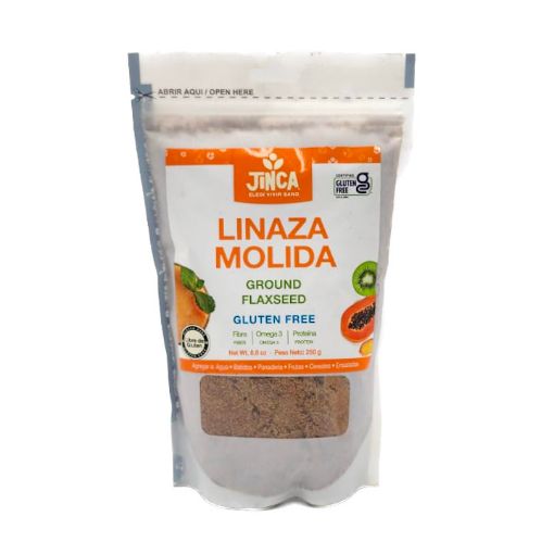 Imagen de LINAZA MOLIDA JINCA FOODS DOYPACK 250 G