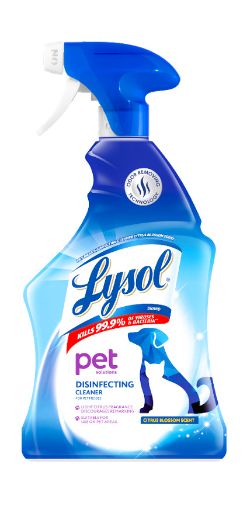 Imagen de DESINFECTANTE LYSOL MASCOTAS SPRAY  946 ML