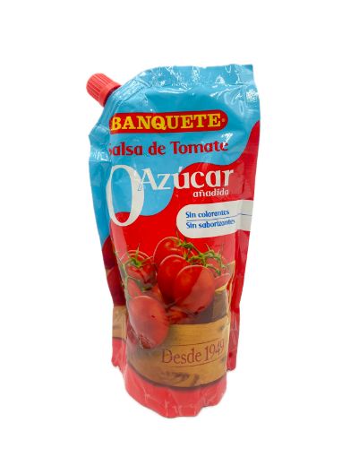 Imagen de SALSA DE TOMATE BANQUETE CERO AZUCAR DOYPACK 350 G