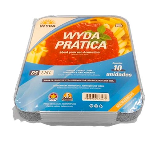 Imagen de BANDEJA WYDA DE ALUMINIO 1.15 L 10 UND