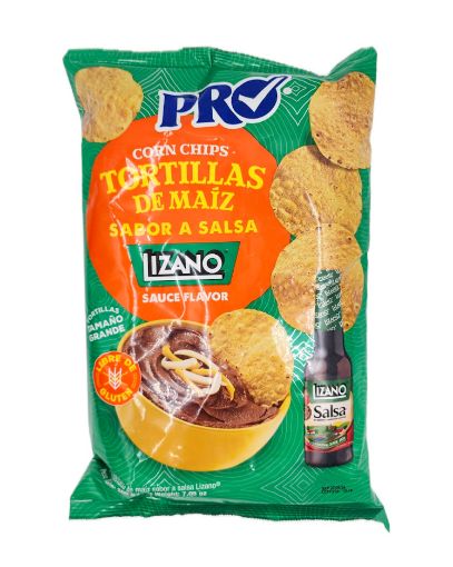 Imagen de TORTILLAS DE MAIZ PRO SABOR SALSA LIZANO 200 G