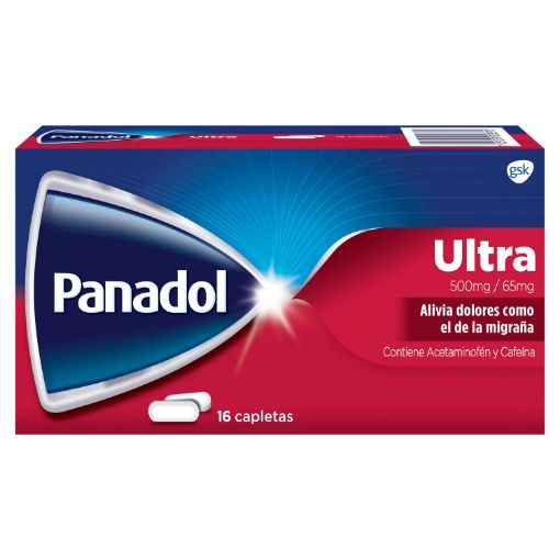 Imagen de ANALGÉSICO PANADOL ULTRA 16 UND