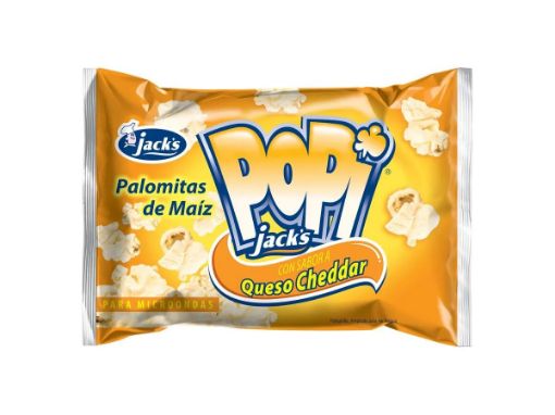 Imagen de PALOMITAS DE MAIZ POPI JACK'S QUESO CHEDDAR 85.00 G