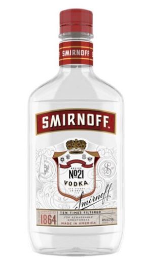 Imagen de BEBIDA  ALCOHÓLICA SMIRNOFF BOTELLA 375 ML