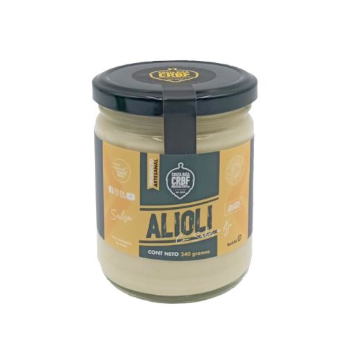 Imagen de SALSA CRBF ALIOLI SABOR AJO 240 G