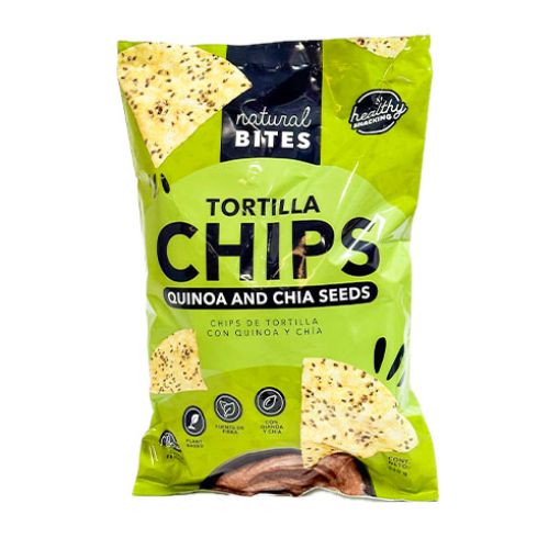 Imagen de TORTILLAS CHIPS NATURAL BITES CON QUINOA Y CHIA 220 G