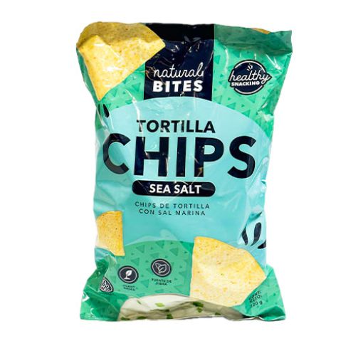 Imagen de TORTILLAS CHIPS NATURAL BITES CON SAL MARINA 220.00 G