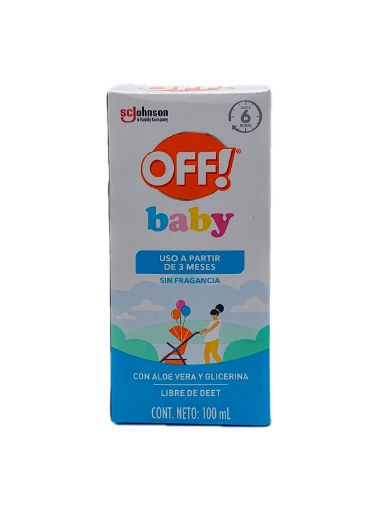 Imagen de REPELENTE OFF! BABY SIN FRAGANCIA 100 ML