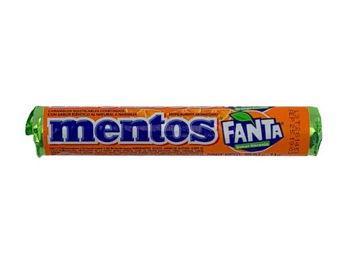 Imagen de CARAMELOS MENTOS MASTICABLES SABOR NARANJA 29.04 G