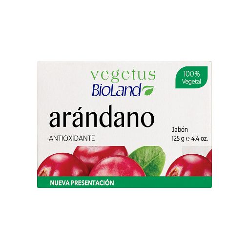 Imagen de JABON DE TOCADOR BIOLAND ARANDANO 125.00 G