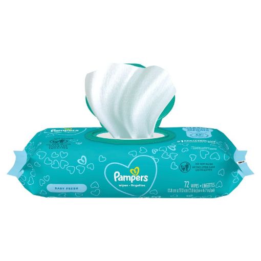 Imagen de TOALLITAS HÚMEDAS PAMPERS COMPLETE CLEAN SCENT 72 und 