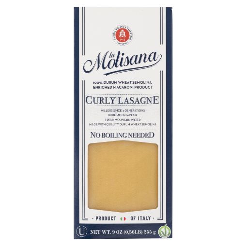 Imagen de PASTA LA MOLISANA LASAGNA CURLY 255 g 