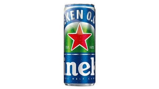 Imagen de CERVEZA HEINEKEN 0.0 LATA 350 ML