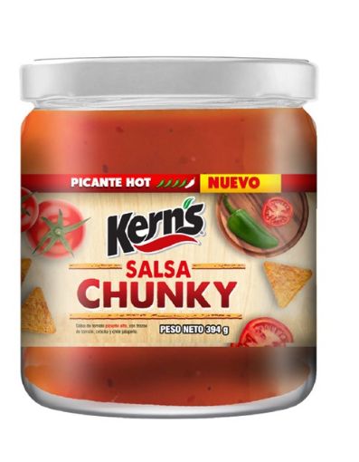 Imagen de SALSA CHUNKY KERNS PICANTE HOT 394 g 