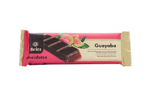 Imagen de CHOCOLATE BRITT BARRA GUAYABA 50 G