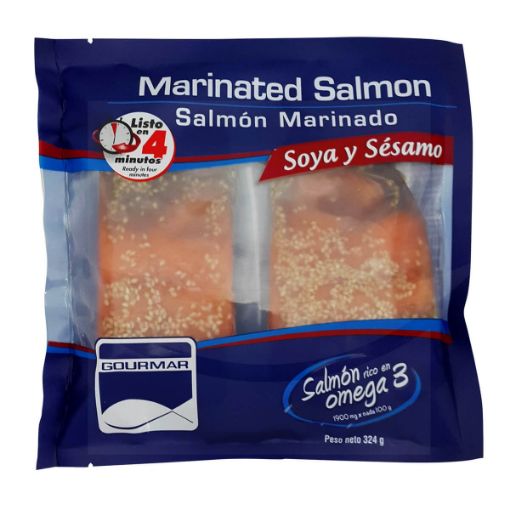 Imagen de SALMÓN MARINADO GOURMAR SOYA & SÉSAMO 324.00 G