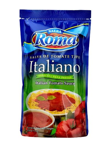 Imagen de SALSA  ROMA DE TOMATE TIPO ITALIANO 210,00 g 