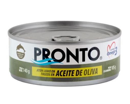 Imagen de ATUN PRONTO LOMO EN TROZOS ACEITE DE OLIVA 105 g 