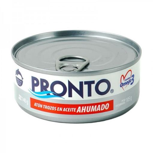 Imagen de ATUN PRONTO AHUMADO EN TROZOS DE ACEITE 105 g 