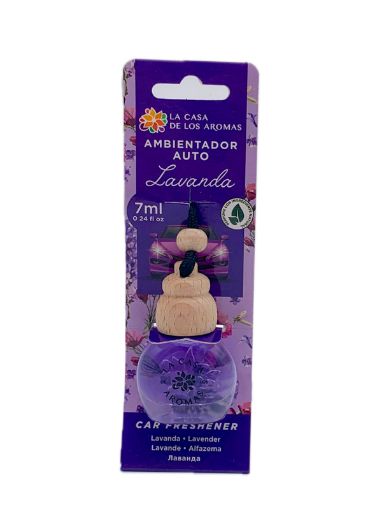 Imagen de AROMATIZANTE AUTO LA CASA DE LOS AROMAS  LAVANDA 7.00 ML