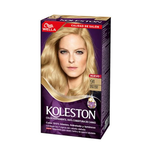 Imagen de TINTE PARA CABELLO KOLESTON #91 1 UND