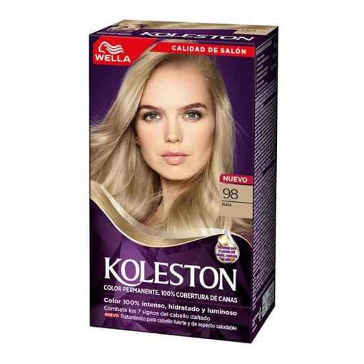 Imagen de TINTE PARA CABELLO KOLESTON KIT 98 1 UND