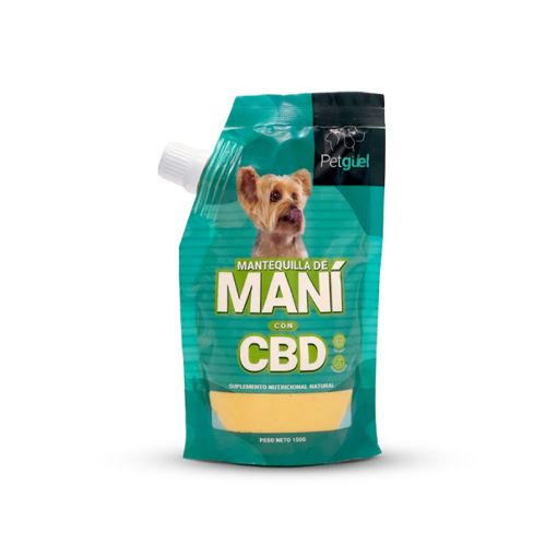 Imagen de MANTEQUILLA PETGÜEL DE MANÍ CON CBD PARA PERRO 150.00 G