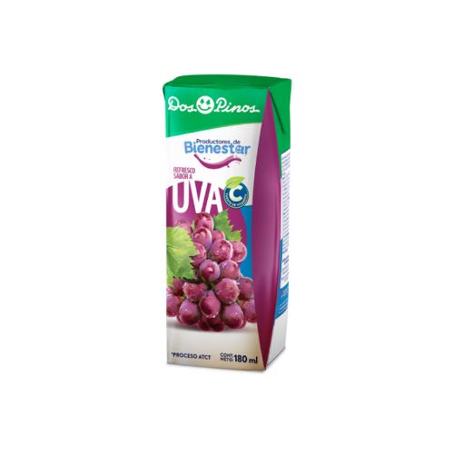 Imagen de JUGO DOS PINOS BIENESTAR UVA 180 ml 