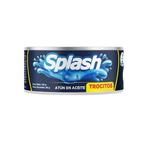 Imagen de ATÚN SPLASH TROCITOS EN ACEITE 96 G