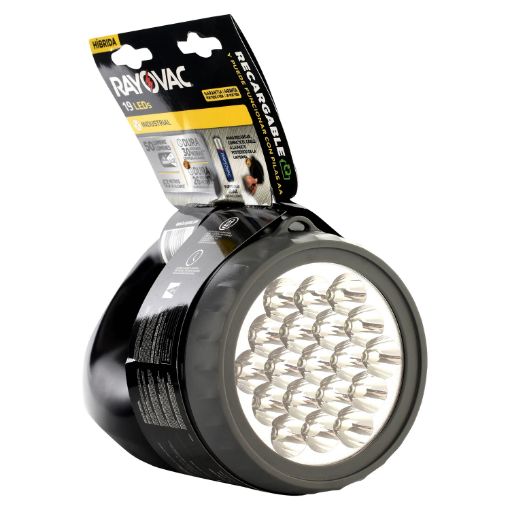 Imagen de LINTERNA RAYOVAC RECARGABLE 19 LEDS GRANDE 1 UND