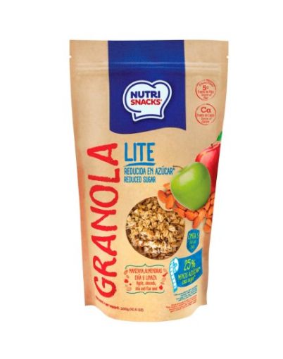 Imagen de GRANOLA NUTRI SNACKS MANZANA LITE 300 g 