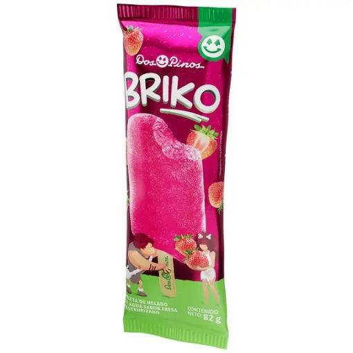 Imagen de HELADO DOS PINOS BRIKO FRESA 82 G