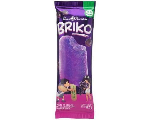 Imagen de HELADO DOS PINOS BRIKO UVA 82 G