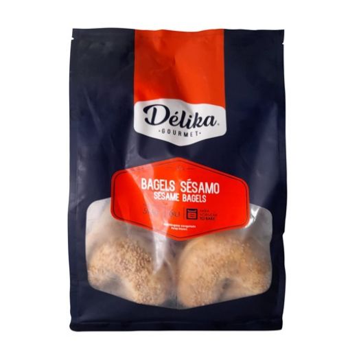 Imagen de BAGELS DELIKA CANELA & PASAS 6 UND 594.00 G