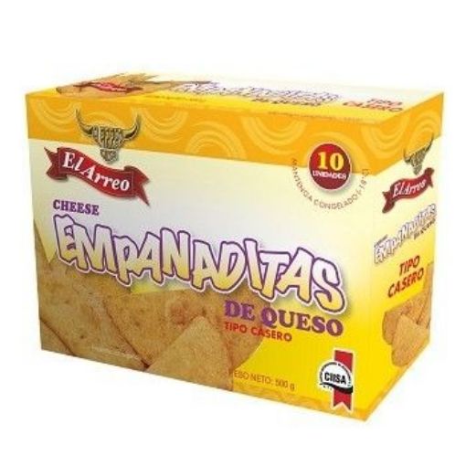 Imagen de EMPANADITA EL ARREO DE QUESO TIPO CASERO 10 UND 500 G